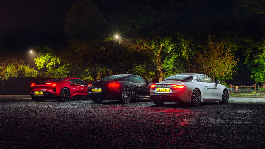 Lotus Emira vs Porsche Cayman vs Alpine A110